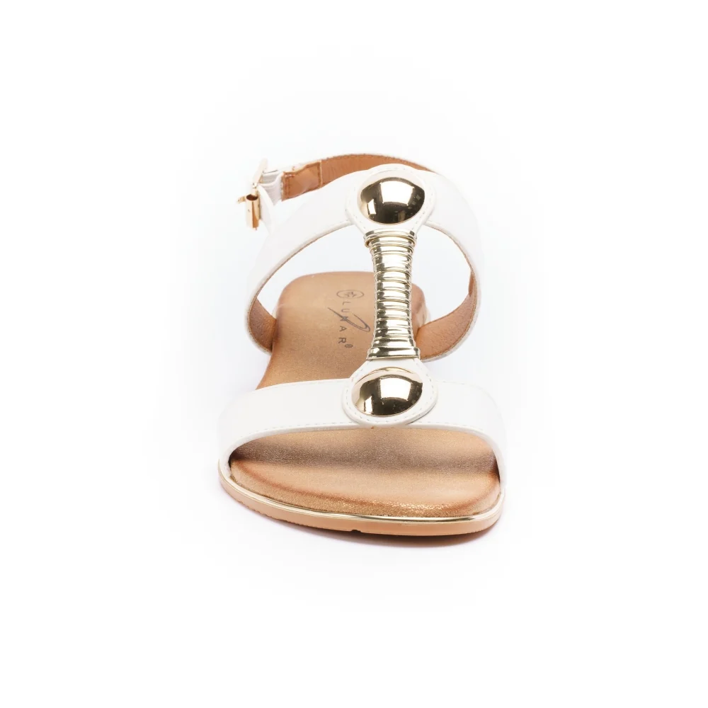 Lunar Renoir White Sandal - Image 8