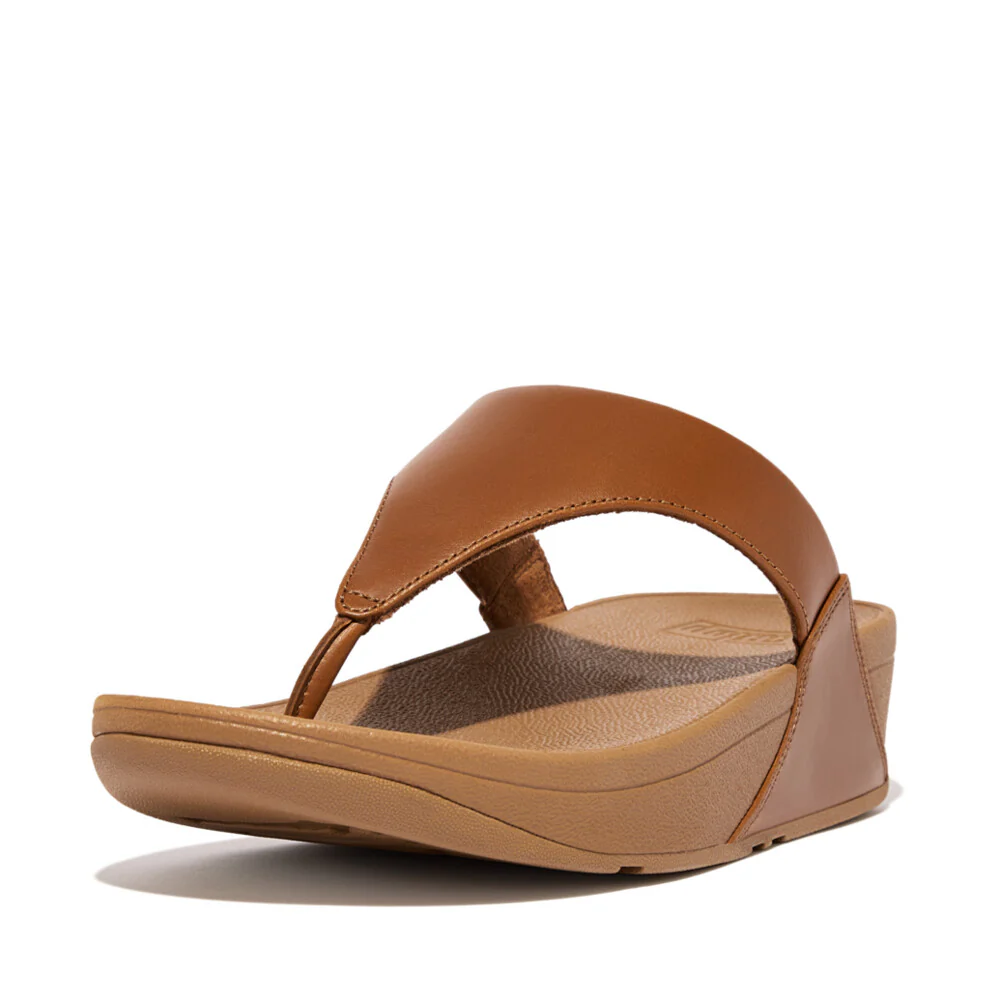 Lulu Leather Toe-Post Sandals - Image 3