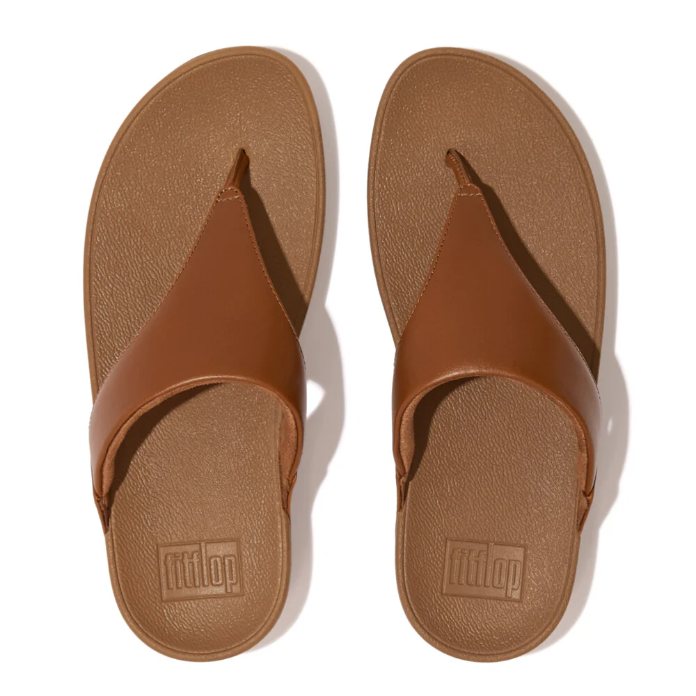 Lulu Leather Toe-Post Sandals - Image 4