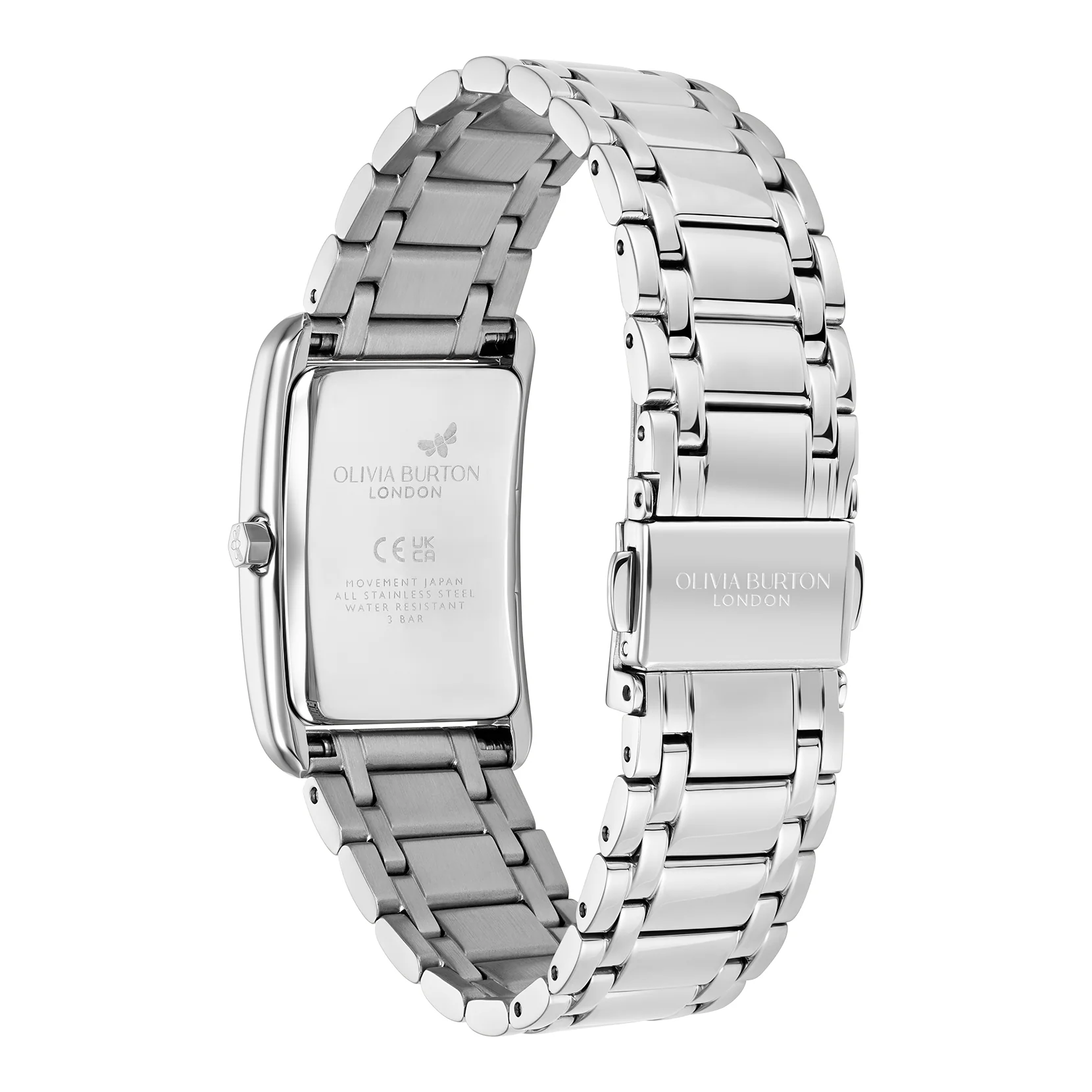 Classic 23mm Grove Dove Grey & Silver Bracelet Watch - Image 4