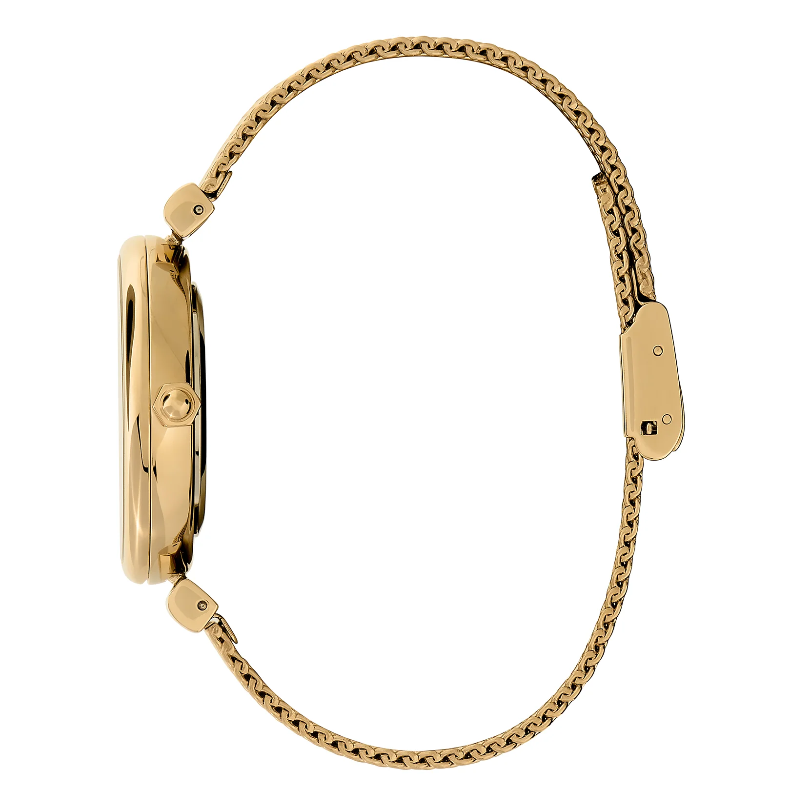 Signature 36mm Minima Bee T-Bar Gold Mesh Watch - Image 6