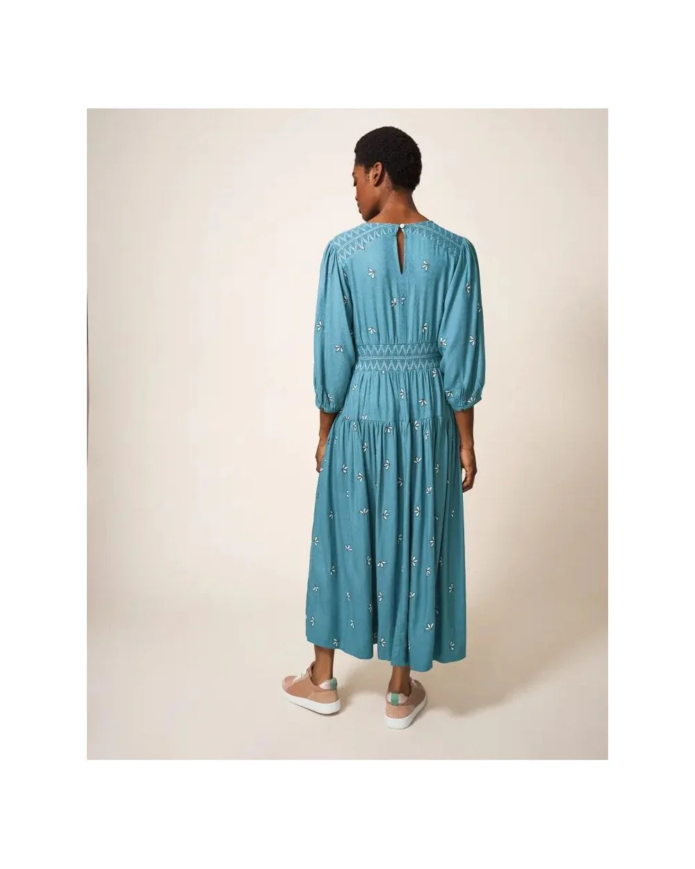 Maude Embroidered Dress - Image 3