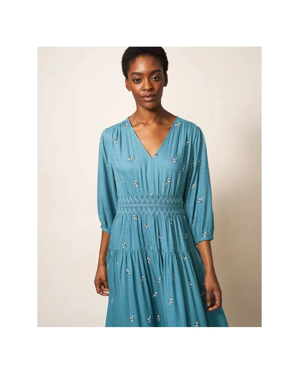 Maude Embroidered Dress - Image 6