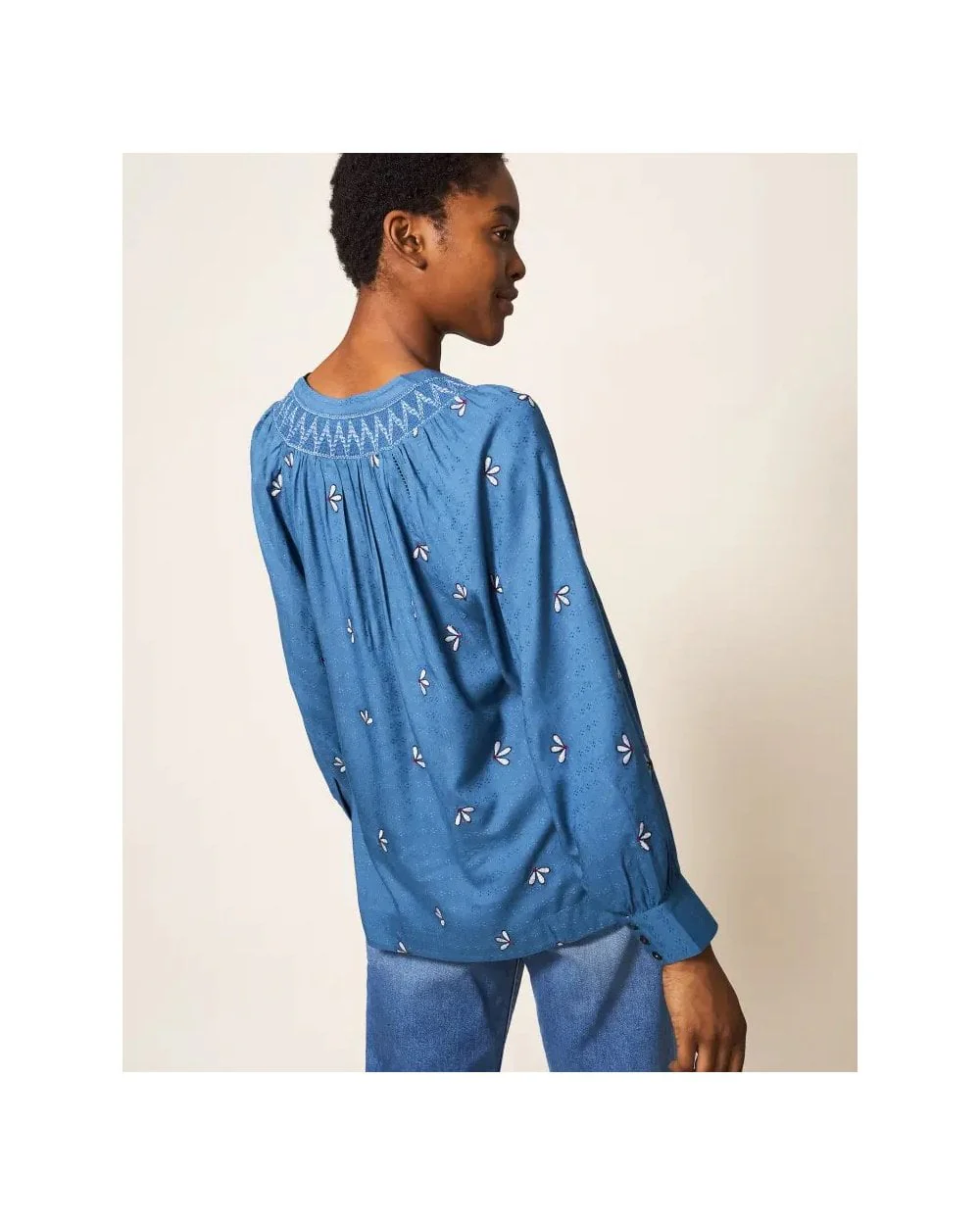 Maude Embroidered Shirt - Image 4