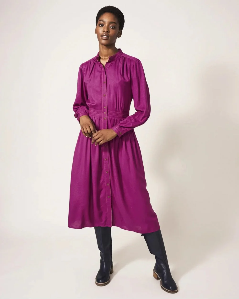 Mirabel Eco Vero Midi Dress - Image 8